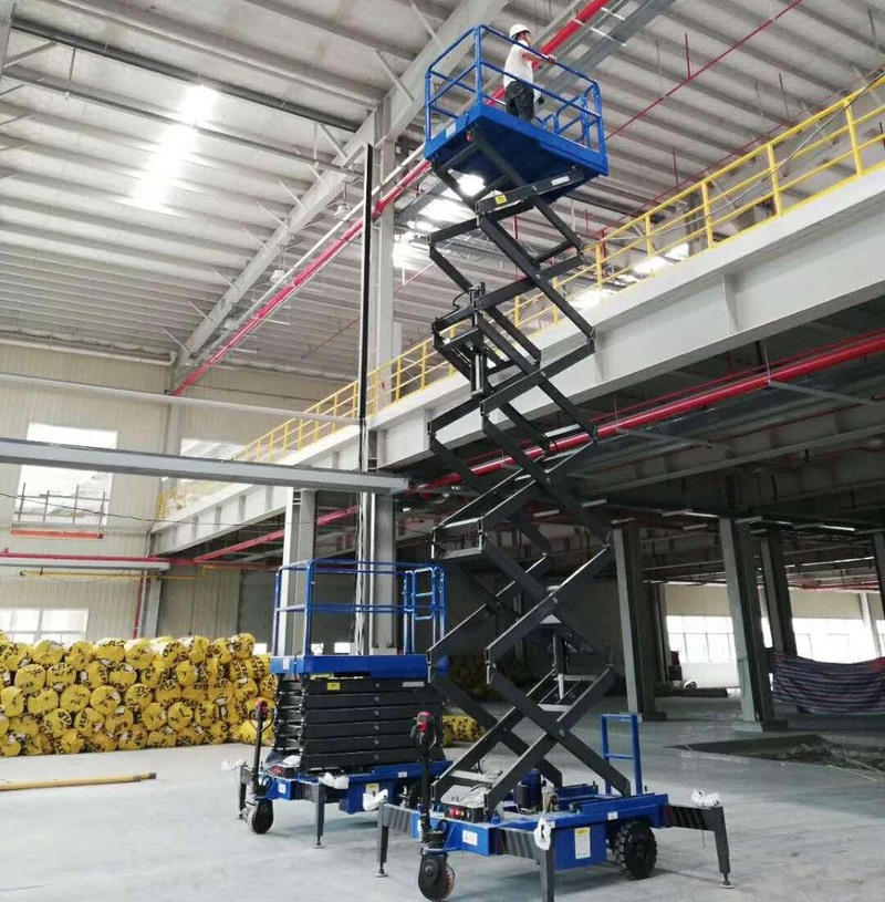 赣州助力行走剪叉式高空作业平台